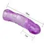 eKingstore Sex Toys HOT Soft Silicone Crystal Condom Penis Extensions, Silicone Extender Male Penis Enlargement Cock Ring Cockring Penis Ring Sleeve for Men