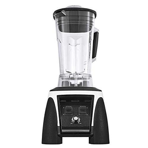 Super Heavy Duty Commercial Professional Power Blender Juicer Food Processor Mixer 3Hp 45000Rpm 2200W 2L Jar,White,Uk Plug