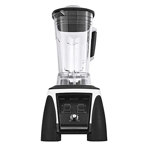 Super Heavy Duty Commercial Professional Power Blender Juicer Food Processor Mixer 3Hp 45000Rpm 2200W 2L Jar,White,Uk Plug