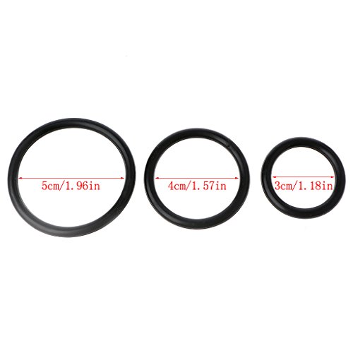 JaneMO Silicone Soft Rings Men