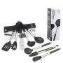 JunbosiKitchenware Silicone Kitchenware Set of 8 Non-Stick Cookware Sets Kitchen Tools Bakeware