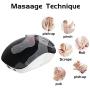 FILIO Moxibustion Foot Massager, Moxibustion with Heat Shiatsu Foot Massage Helps Improve Blood Circulation and Ensure Sleep Quality