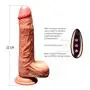 Hot Sale Large Size 8 Inch Vibratoir Medical Grade Silicone Massage Toys with Multi Powerful Vibration Modes Personal Massager Rechargeable Waterproof Tshirt