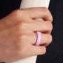 Egnaro Silicone Wedding Ring for Women, Womens Rubber Engagement Ring, Multiple Pack, Great Replacement