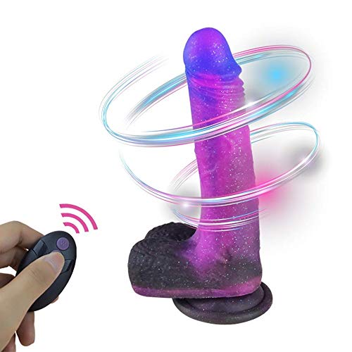 zhiounny Th-rsuting Ro-tating G S Potter VibraAtor with Suction Cup for Women Hands-Free Silicone with Suction Cup and Remote Control Adult DiloToy for Couples (2)