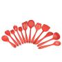 SKYyao Kitchen utensil set Silicone cookware set non-stick cooking shovel spoon 12-piece set silicone kitchenware nylon + silicone