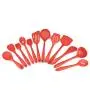 SKYyao Kitchen utensil set Silicone cookware set non-stick cooking shovel spoon 12-piece set silicone kitchenware nylon + silicone