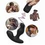 Silicone ?nales Trainer Waterproof But-t Vibration Toy 16 Frequency - Pleasure Toys (Black) Super Cool Enjoyment