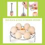 7PCS Accessories for Instant Pot Set - 5,6,8 Qt Pressure Cooker Accessories Set with Steamer Basket,Eggshell Cutter,Egg Rack,Egg Bites Mold,Non-Stick Springform Pan,Tong,Silicone Mini Mitts