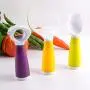 8Pcs/Set Fruits Vegetables Tableware Kitchenware Heat Resistant Silicone Stainless Steel Dinner Kitchen Dining Bar Cooking Tools,8Pcs Kitchenware Set