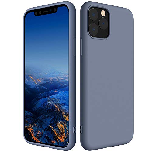 Poleet iPhone 11 Pro Case Silicone 2019, 5.8 Ultra Thin & Full Body Protective No Dust Attractive Soft Cover 5.8 Liquid Rubber Cases for Apple with Lining Fiber