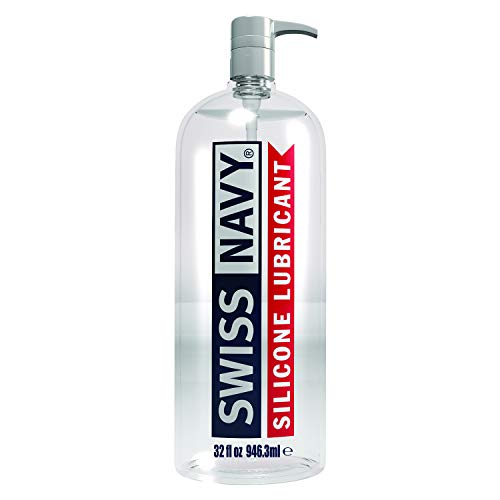 Swiss Navy Premium Silicone Lubricant, 32 oz, MD Science Lab