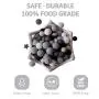 Baby Silicone Teether Beads 100pcs BPA Free Food Grade Teething Beads Black and White Series DIY Jewelry Chewable Nursing Necklace Accessories