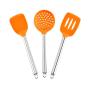 UPKOCH 1 Set Silicone Heat-Resistant Cooking Utensils Non-Stick Kitchenware with Metal Handle
