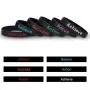 36 Pieces Inspirational Silicone Bracelets Motivational Rubber Wristbands Stretch Rubber Bracelets for Men and Women