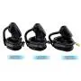 Cock Cage Latest Design Pico Massage Spikes Massage Silicone Male Chastity Device Belt Chastity Cage for Male Penis Exercise, Male Sex Toy Belt Locking Men Bondage Fetish Black (1.77 inch/ 45mm)