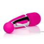 CalExotics Embrace Body Wand Massager ? Silicone Waterproof Vibrator ? 7 Function Rechargeable Adult Sex Massager for Couples - Pink