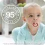 NUK Glow-in-The-Dark Orthodontic Pacifiers, Girl, 6-18 Months, 2-Pack