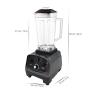 Commercial Grade Timer Blender Mixer Heavy Duty Automatic Fruit Juicer Food Processor Ice Crusher Smoothies 2200W,Red3Parts