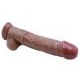 LZWSMGS2662 11 Inch Body Relax Massager Wand Soft Silicone Real Feel Massage Toy with Suction Cup Move with Your Heart LZWSMGS2662