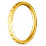 ThunderFit Thin and Stackable Silicone Rings, 8 Rings / 4 Rings / 1 Ring - Silicone Wedding Bands for Women - Diamond Pattern