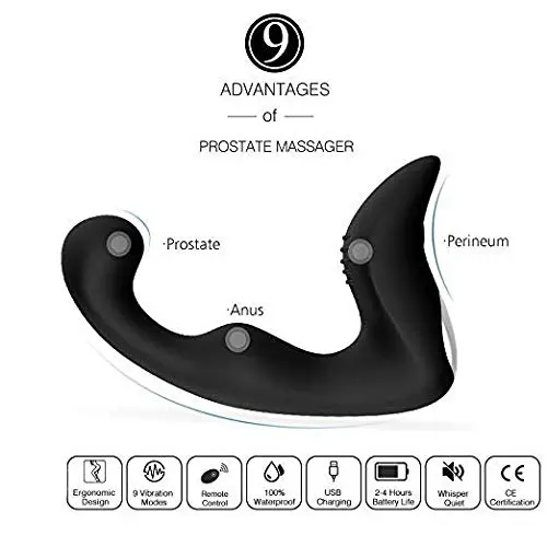 ZJYSM1018 Wireless Remote Control Prostatic Toys Rechargeable Silicone Male Toys Feel The Truth ZJYSM1018