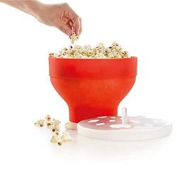 Lisa Bell Foldable Sincone Popcorn Maker Microwave Cooking Tools