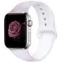 EXCHAR Compatible with Apple Watch Band 40mm 38mm 44mm 42mm Fadeless Pattern Printed Floral Bands Silicone Replacement Band for iWatch Series 5 Series 4/3/2/1 for Women Men