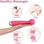 SVAKOM Emma - Rechargeable, Heating Wand Vibrator - Waterproof Dildo - Vibrating Personal Massager - Sex Toys for Men, Women & Couples - Intelligent & Quiet - Red