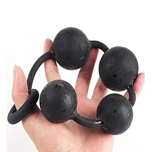 Silicone Beads ?n?les Toy for Beginner Women Men Pleasure Toy (Small)