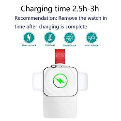 Watch Charger for Apple, Magnetic Portable Wireless iWatch Charger Compatible for Apple Watch Series 1 2 3 4 in 38mm 40mm 42mm 44mm