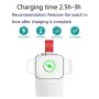 Watch Charger for Apple, Magnetic Portable Wireless iWatch Charger Compatible for Apple Watch Series 1 2 3 4 in 38mm 40mm 42mm 44mm