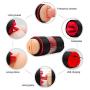 SHOOPPEE 2-in-1 Throat Automatic Piston Telescopic Rotate Six Toys Hands Free Oral Sucking Cup Endless Pleasure Toys for Men Relax Muscle,Sexy Underwear T-Shirt
