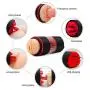SHOOPPEE 2-in-1 Throat Automatic Piston Telescopic Rotate Six Toys Hands Free Oral Sucking Cup Endless Pleasure Toys for Men Relax Muscle,Sexy Underwear T-Shirt
