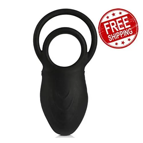 Silicone Rechargeable Moving Ball Ring Couple Toys for Men
