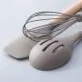 UPKOCH 5pcs Silicone Kitchenware Set Nonstick Cooking Utensils High Temperature Resistant Kitchen Tool with Wood Handle for Home