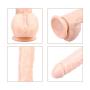 Massage Wand 10 inch Womens Silicone -??ld?, Realistic Texture and Real Touch Toys - Health and Safety Waterproof whyszygd