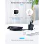 Wireless Charger Pad, Seneo 10W Fast Wireless Charging, 7.5W Compatible iPhone 11/11 Pro/11 Pro Max/XR/Xs Max/Xs/X/8/8P/New Airpods, 10W Compatible Galaxy S10/S9/Note 10/Note 9 (NO AC Adapter)-Black