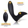 Lfcmf 12 Frequencise Silicone Waterproof ǎnǎll Training Plugs Strong Remote Control Soft Massager Pleasure Toys