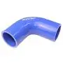 Ronteix Universal 4-Ply High Performance ID 2-1/2 Inch 90 Degree Elbow Coupler Silicone Hose (2.5(63MM), BLUE)