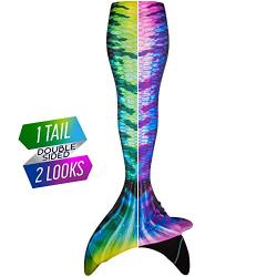 Fin Fun Mermaid Tails for Swimming with Monofin - Kids and Adult Sizes - Limited Edition