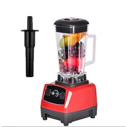 2200W 2L Commercial Grade Home Professional Smoothies Power Blender Food Mixer Juicer Food Fruit Processor,Red,Uk Plug