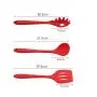 Silicone Kitchenware Non-Stick Special Cooking Shovel Spoon Scraping Baking Kitchen Gadget(7 Packs)