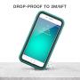 SMPL iPhone 7/8 Drop Proof, Lightweight, Protective Wireless Charging Compatible iPhone Case - Teal