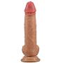 LEEPSEXY Realistic Dildos Double Layered Silicone Dildo Hyper Realistic Premium Penis Sex Toys with Suction Cup Insertable 5.9 inches/Width 1.6 inches