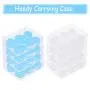 Heqishun 24 Pairs Soft Silicone Ear Plugs Putty Ear Plugs for Sleeping Swimming earplugs for Kids Adults, Transparent + Blue