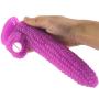 BxxGxxSex Novelty Toys T-Shirt Silicone Corn Toys, Alternative ?dult Toys,Relaxing Massager for Male/Female, Purple