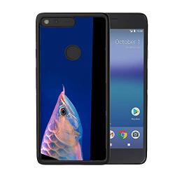 Google Pixel Case, Arowana Shock-Absorption TPU Rubber Bumper Google Pixel Case, Ultra Thin Slim Protective Cover for Google Pixel-Black