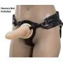 Naked Adduction 8 Inch Realistic Silicone Dildo with Suction Cup, Dual Density Dong, Beige Color Penis, Adult Sex Toy, Harness Compatible