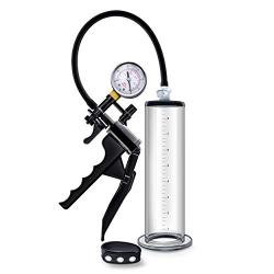 Blush Performance VX8 Premium Penis Pump System with Silicone Cock Strap, Sex Toy for Men, Sex Toy for Adults, Clear